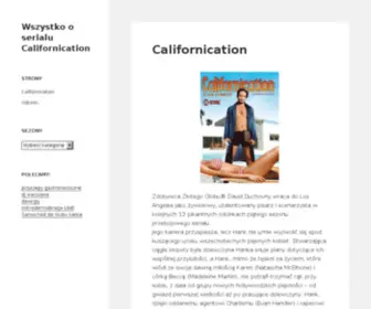 Californication.info.pl(Californication) Screenshot