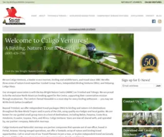 Caligo.com(Nature Tours & Travel Company) Screenshot