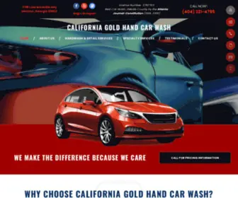 Caligoldwash.com(Expert Car Wash) Screenshot