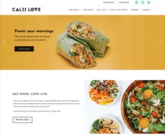 Caliilove.com(Calii Love) Screenshot