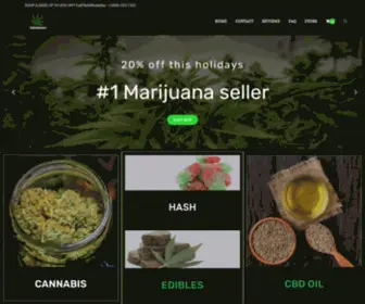 CalimedsStore.com(Leading Kush market) Screenshot