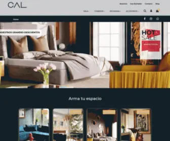 Calinteriores.com(CAL) Screenshot