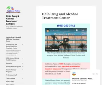 Caliparc.com(Substance Abuse Treatment for Veterans and Non Veterans) Screenshot