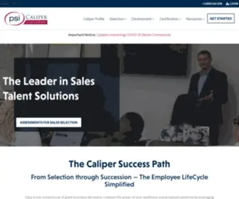 Caliper.com.cn(Caliper Profile Employee Assessment for Hiring and Development) Screenshot