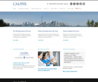 Calipercanada.com(When you need to hire for an important position) Screenshot