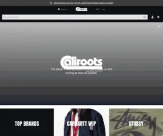 Caliroots.se(The Californian Twist of lifestyle and culture) Screenshot