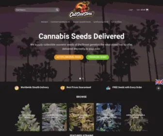 CaliseedStore.com(CaliSeedStore®) Screenshot