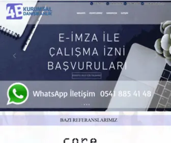 Calismaizni4.com(Yabancı Çalışma Izni) Screenshot