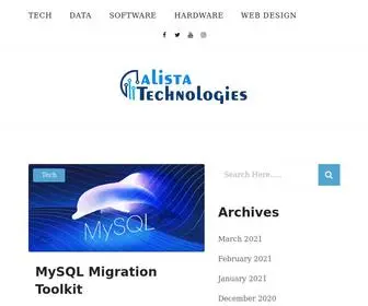 Calistatechnologies.net(Tech Blog) Screenshot