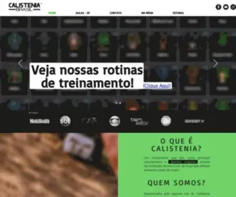 Calisteniabrasil.com.br(Curso de Calistenia) Screenshot