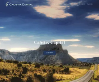 Calistixcapital.com(Calistix Capital) Screenshot