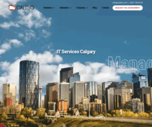 Calitso.com(Making IT Work) Screenshot