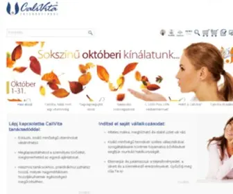 Calivita.hu(A CaliVita International egyszerű filozófiája) Screenshot