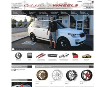 Caliwheels.com(California Wheels) Screenshot
