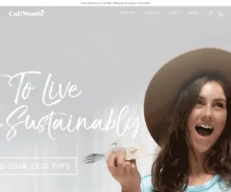 Caliwoods.co.nz(New Zealand's Home Of Eco Goodness) Screenshot