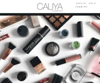 Caliyacosmetics.com(CALIYA COSMETICS) Screenshot