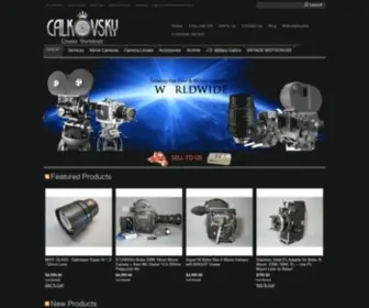 Calkovsky.com(CALKOVSKY CINEMA Worldwide) Screenshot