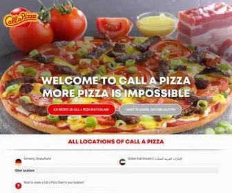 Call-A-Pizza.com(Call a Pizza International) Screenshot