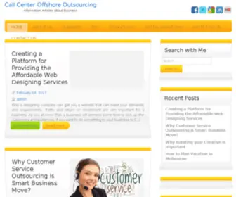 Call-Center-Offshore-Outsourcing.com(Call Center Outsourcing india) Screenshot