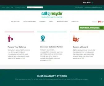 Call2Recycle.ca(Call2RecycleÂ®) Screenshot