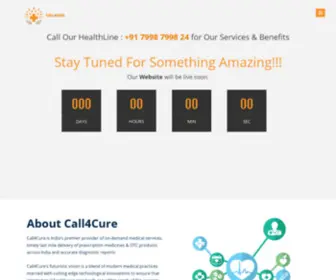 Call4Cure.com(Call4Cure) Screenshot