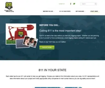 Call811.com(Call 811) Screenshot