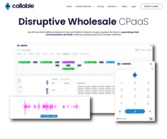 Callable.io(Disruptive Wholesale CPaaS) Screenshot