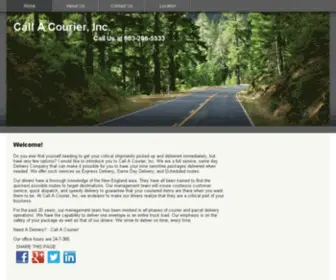 Callacourierinc.com(Callacourierinc) Screenshot