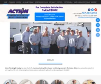 Callactionplumbing.com(Plumbing) Screenshot