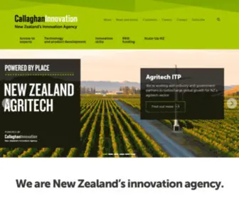 Callaghaninnovation.govt.nz(Callaghan Innovation Callaghan Innovation) Screenshot