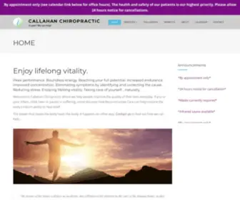 Callahanchiropracticoffice.com(Callahan Chiropractic) Screenshot