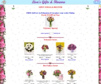 Callalilyflowers.com(Florists Edmonton) Screenshot