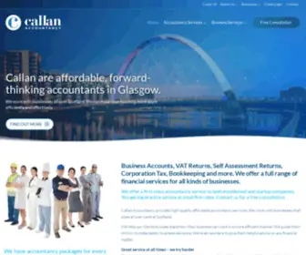 Callanaccountancy.co.uk(Callan Accountancy Scotland) Screenshot