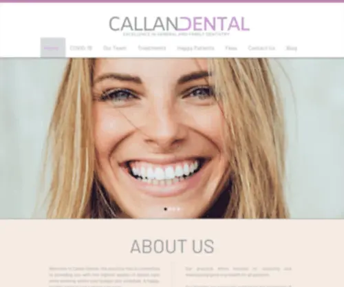 Callandental.ie(Callan Dental) Screenshot