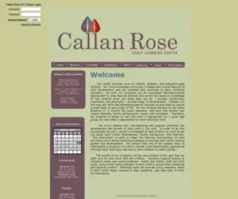 Callanroseelc.com(Callan Rose Early Learning Center) Screenshot