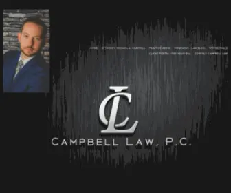 Callattorneycampbell.com(Campbell Law) Screenshot