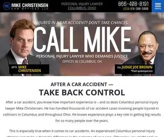 Callattorneymike.com(Personal Injury Attorney Columbus OH) Screenshot