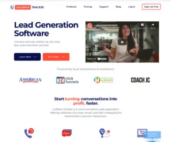 Callbacktracker.com(Click to Call Widget) Screenshot