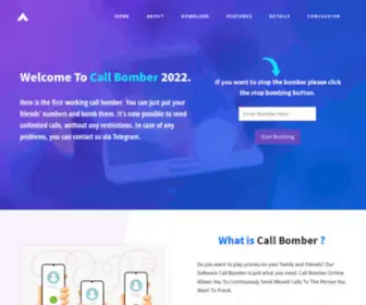 Callbombers.com Screenshot