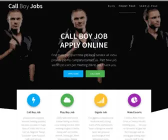 Callboyjobs.info(Call boy job apply online) Screenshot