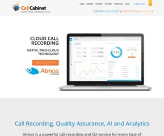 Callcabinet.com(Try Atmos FREE Today) Screenshot