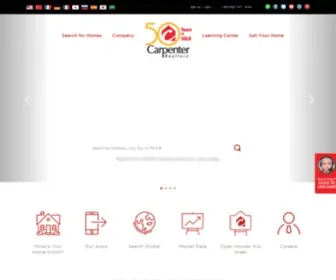 Callcarpenter.com(Carpenter Realtors) Screenshot