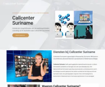 Callcenter-Suriname.nl(Callcenter Suriname) Screenshot