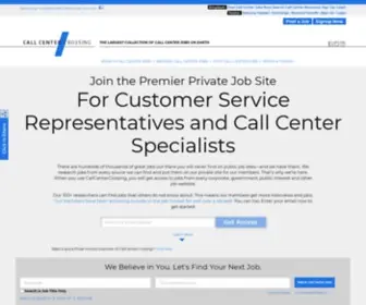 Callcentercrossing.com(Call Center Jobs) Screenshot