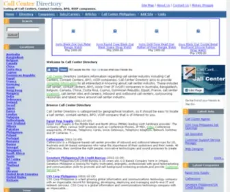 Callcenterdirectory.net(Call Center Directory) Screenshot