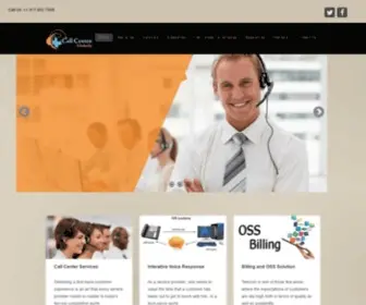 Callcenterglobally.com(Call center company) Screenshot