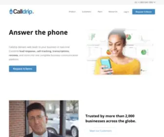 Calldrip.com(Lead Response Software) Screenshot