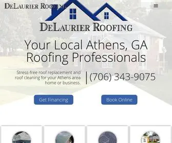 Calldrr.com(DeLaurier Roofing) Screenshot