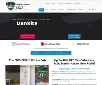 Calldunrite.com(Northeast Ohio's Premier Roofing Company) Screenshot