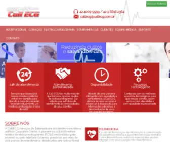 Callecg.com.br(Call ECG) Screenshot